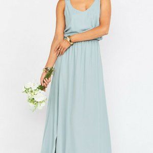Show Me Your Mumu Silver Sage Crisp Kendall Maxi